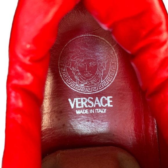 Versace Men's Casual Leather/Suede Loafers Slip-Ons - Picture 10 of 11